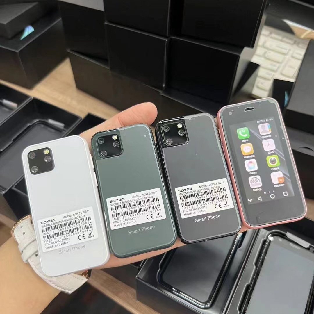 mini smart phone palm tiny android cheap 3g soyes mini telefon celular cell phone